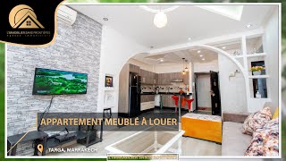 Appartement meublé à louer 50m² Rez de chaussée Targa Marrakech [upl. by Assetal886]