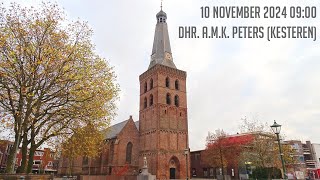 10112024  Ochtenddienst 0900  Oude Kerk  dhr AMK Peters Kesteren [upl. by Ahsieket]