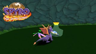 Spyro 3 Year of the Dragon  Secret Room in Fireworks Factory [upl. by Fortier]