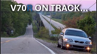 First Track Day With My Volvo V70R [upl. by Hephzibah]