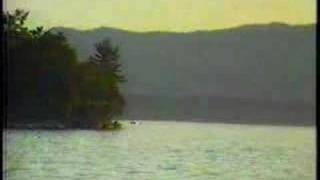 CHAMP lake monster  1985 footage [upl. by Ahsikar]