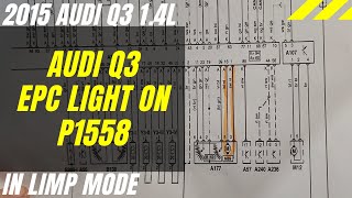 Audi Q3 EPC light on and in limp mode  P1558 [upl. by Aneladgam292]