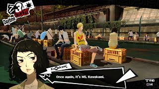 Persona 5  Kawakami the Master Fisherman Scene HQ [upl. by Fernald]