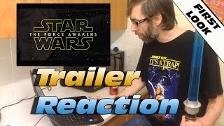 Star Wars Episode 7  Trailer Reaction  The Force Awakens  First Look at Star Wars Episode VII [upl. by Emmye]