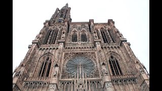 Cathédrale NotreDame de Strasbourg  Les 10 cloches du beffroi  Cloches tour Klotz  Plénum [upl. by Agathy471]