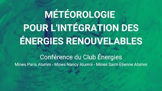 La météorologie pour lintégration des énergies renouvelables [upl. by Whatley549]