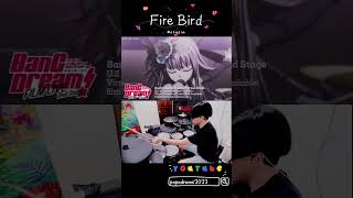 roselia firebird drums cover anime japan [upl. by Ryter]