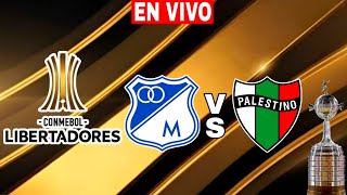 Millonarios 11 Palestino en vivo COPA LIBERTADORES FASE DE GRUPOS [upl. by Yrreiht198]