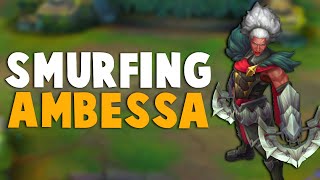 Smurfing Using Ambessa [upl. by Lust]