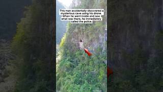 This man accidentally discovered a mysterious cave using his drone truestory storytime foryou [upl. by Yrkcaz692]