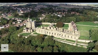 Bolsover Castle via drone [upl. by Macri]