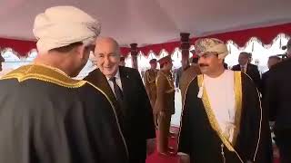 Arrivée du président Tebboune à Oman pour une visite de travail [upl. by Okiruy246]