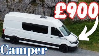 £900 Budget VW Campervan Full Build Start To Finish [upl. by Ylloh]