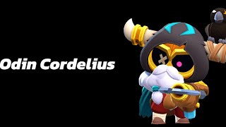 Odin Cordelius skin review and gameplay  Brawl stars [upl. by Adnyl933]