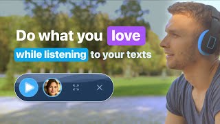 Do what you love while listening to your texts  Readvox [upl. by Minni]