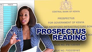 How to read a Treasury Bond Prospectus [upl. by Lundell]