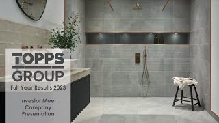 TOPPS TILES PLC  Full Year Results [upl. by Abbottson]