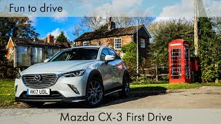 Mazda CX3 GT Sport First Drive [upl. by Merrow]