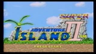 SNES Super Adventure Island II  Gameplay Preview [upl. by Allez]