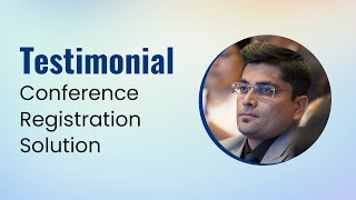 Client Testimonial Himesh Patel  Docthub Conference Registration Solution  OPSCON 20 [upl. by Seerdi]