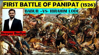 First Battle of Panipat  Medieval History of India [upl. by Atikat]