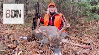 74yearold Maine hunter gets her 26th deer [upl. by Rutherford]