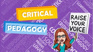 Critical Pedagogy [upl. by Anitac]