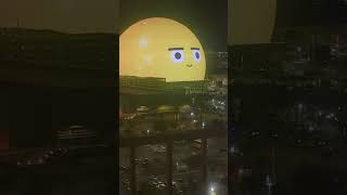 100 best view of Las Vegas Sphere happy face waking up [upl. by Enilrahc804]