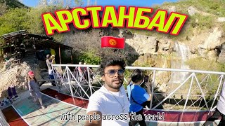 АРСТАНБАП Арсланбоб КЫРГЫЗСТАН  Arslanbob kyrgyzstan 🇰🇬  kyrgyzstan tourism  drron [upl. by Nylrem]