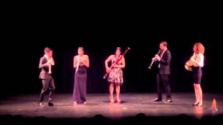 David Maslanka  Quintet for Winds no 3  Mvt I [upl. by Klemm]