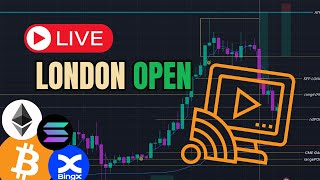 LONDON OPEN  LIVE STREAM  LIVE TRADING  BITCOIN  2024 [upl. by Yesdnyl]