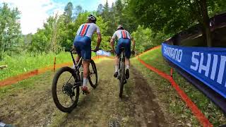 XCO World Cup Val Di Sole 2024  GoPro Lap [upl. by Ecidna]