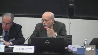 Prof Alberto Colorni  Saluto istituzionale [upl. by Rahm]