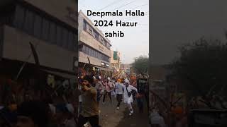 Deepmala Halla 2024 Hazur sahib Nanded hazuriragishridarbarsahib hazuri hazursahibnanded nanded [upl. by Hitoshi]