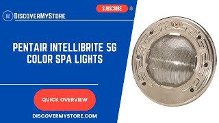 Pentair EC640122 IntelliBrite 5G Color Spa Lights [upl. by Ciryl812]