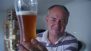 Homebrew Beer  Review 107  Bulldog Brews Evil Dog Double IPA The ReReview [upl. by Read426]