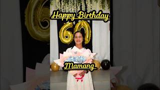 Happy 60th Birthday Mamang happybirthday mother mothersbirthday moneyboquet money bouquet [upl. by Melnick928]