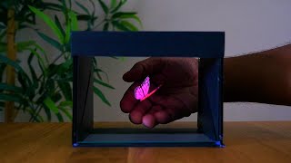 How to Make 3D Hologram Video Projector at Home  DIY [upl. by Atteynot]