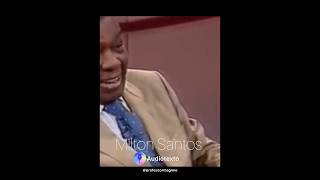 Milton Santos autor de Por uma outra Globalização basesfilosóficas [upl. by Adaj]