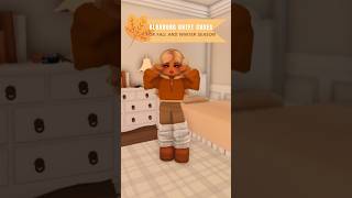 Bloxburg outfit codes for FALL AND WINTER🍁❄️ bloxburg roblox shorts [upl. by Essex]