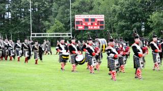 Atholl Highlanders Visit Athol ma Part one [upl. by Halsey]