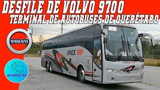 Desfile de Volvos 9700 Central de autobuses de Querétaro [upl. by Humph]