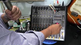 Mixer Mackie Profx12  Kết Nối Bộ Reverb Rời BoxV8s  Giá Cả Bộ 4000k Zalo 0902536313 [upl. by Eerpud989]