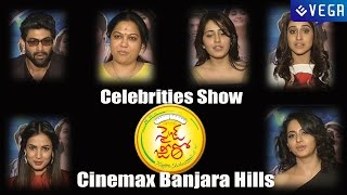 Size Zero Movie Celebrities Show at Cinemax Banjara Hills [upl. by Lednahs]