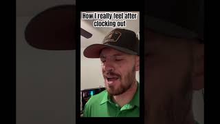 How I Really feel after clocking out Shorts comedy funny [upl. by Eduardo]