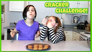 Challenge  Saltine Ritz Cracker Eating Fun with Friends Mal Web Family [upl. by Eppesuig]