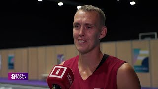 Latvijas 3x3 basketbolistu pirmie iespaidi par olimpiādi Parīzē [upl. by Yttap]