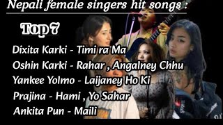 pov  you like listening female singers  Nepali travelling songs collection  100 ✅✅ [upl. by Creath714]