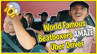 World Famous Beatboxers Amaze Uber Driver [upl. by Elvira]