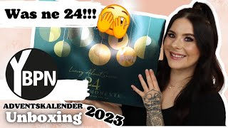 Was ne 24 🫣 YBPN Luxus Adventskalender 2023  Unboxing [upl. by Wun]